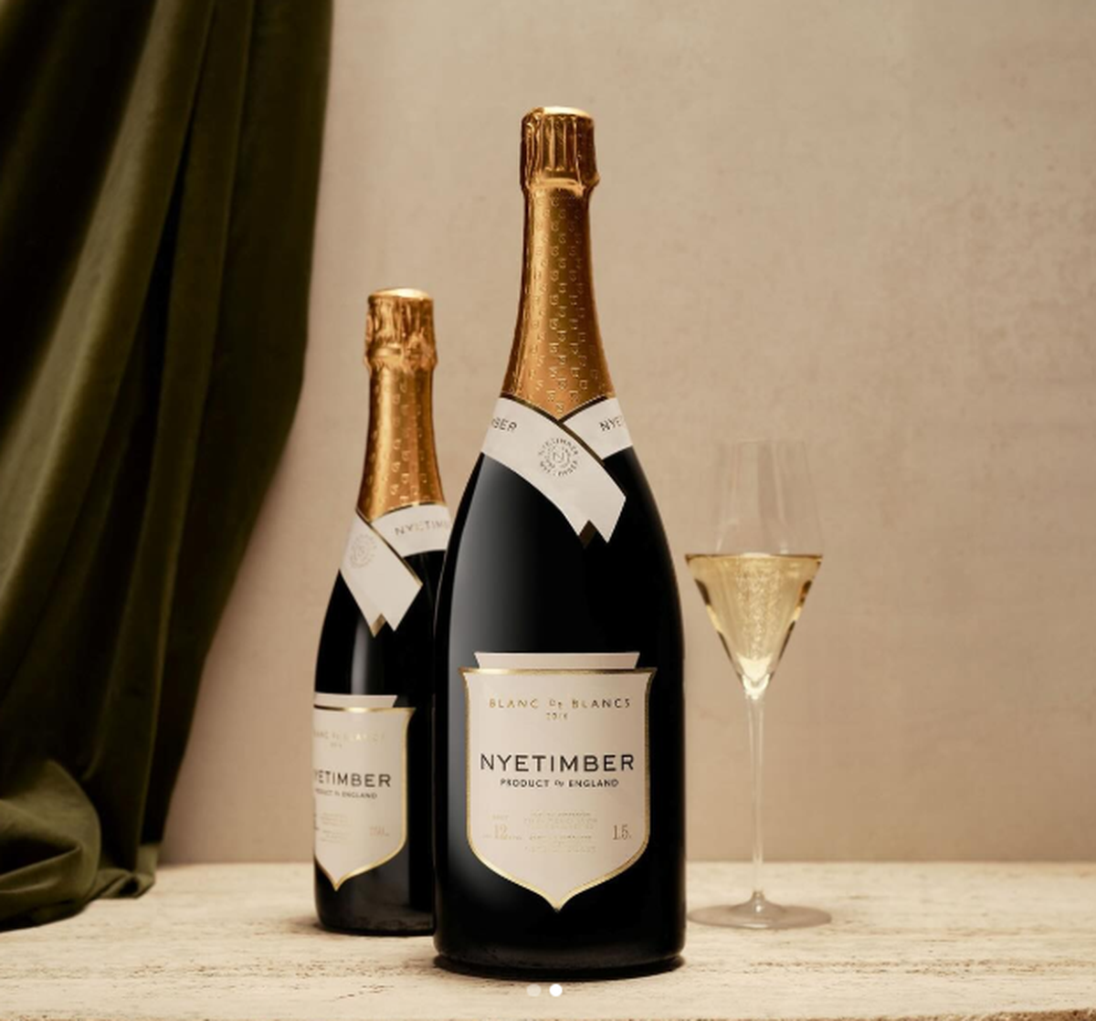 Nyetimber’s Blanc de Blancs 2016 Magnum, the first ever non-Champagne wine to win the world’s best title at the International Wine Challenge