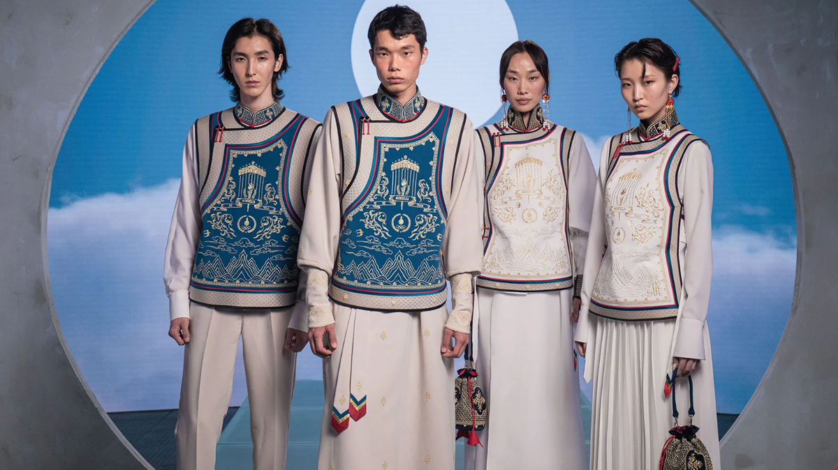 Mongolia’s intricately crafted uniforms