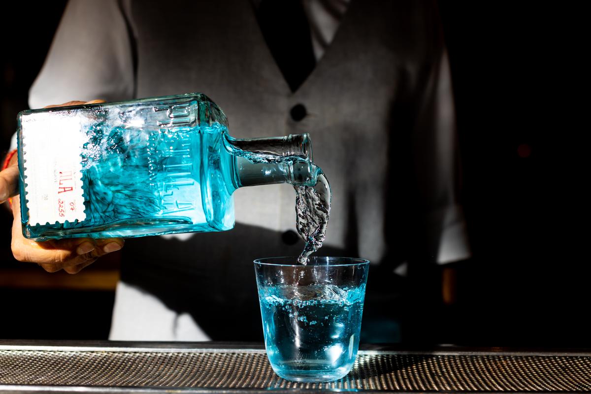 Preparing a Margarita at PCO