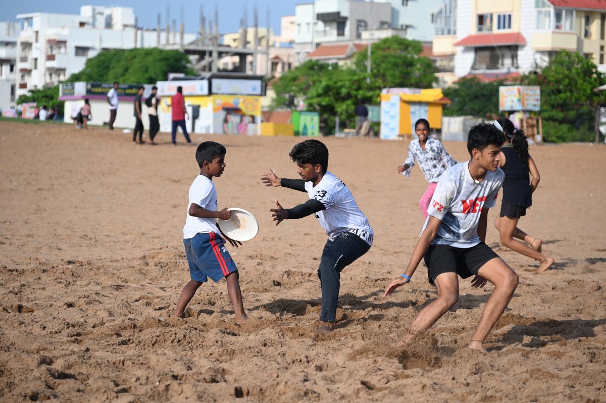 As a part of the Agni tournament, beginners are coached and get to play a series of matches.