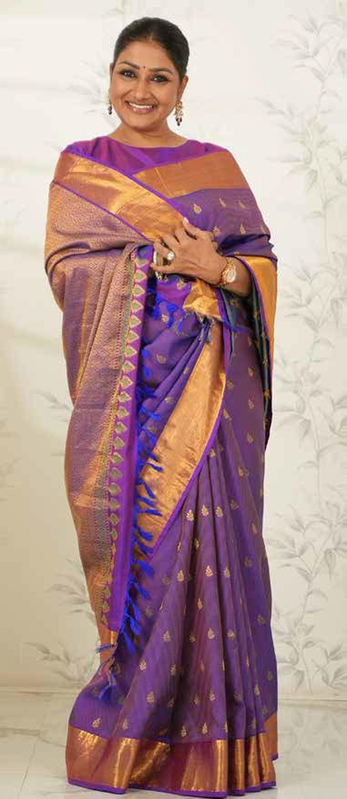 Celebrity sari draper Dolly Jain