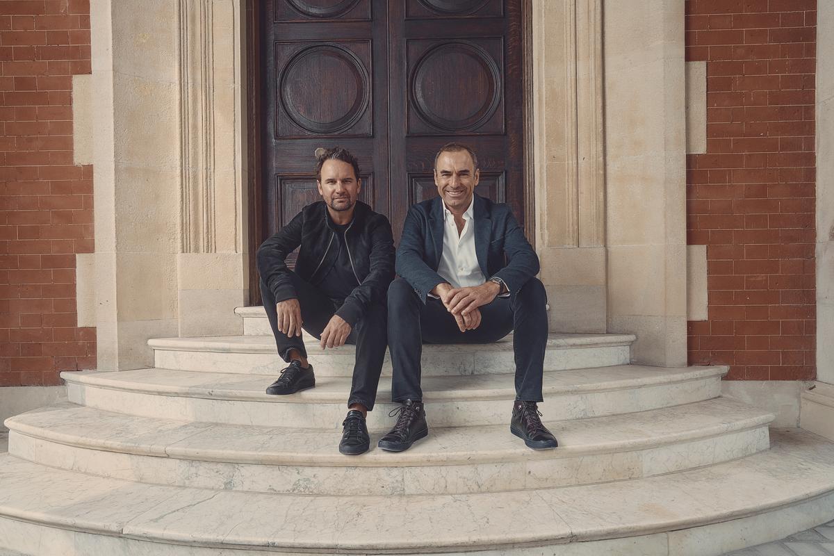 Julien Lombrail and Loïc Le Gaillard, founders of Carpenters Workshop Gallery Julien Lombrail and Loïc Le Gaillard, founders of Carpenters Workshop Gallery