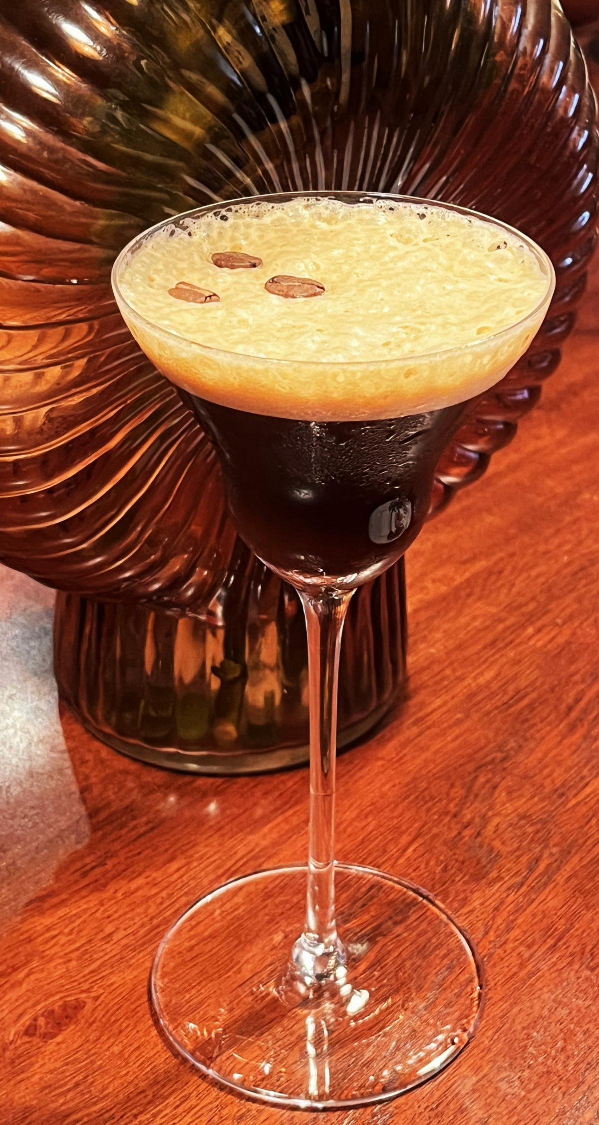 Hazelnut zero proof drink