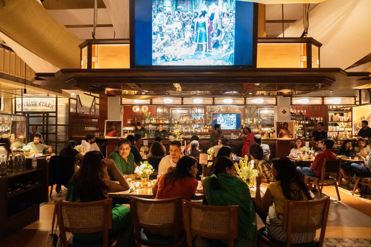 Diners at Raja Ravi Varma’s Feast of Wonders