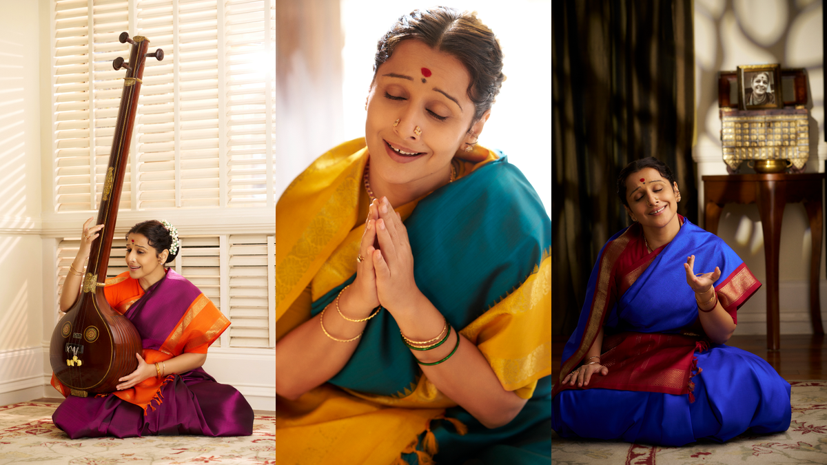 On MS Subbulakshmi’s 108th birth anniversary, actor Vidya Balan recreates her iconic style in a photo tribute