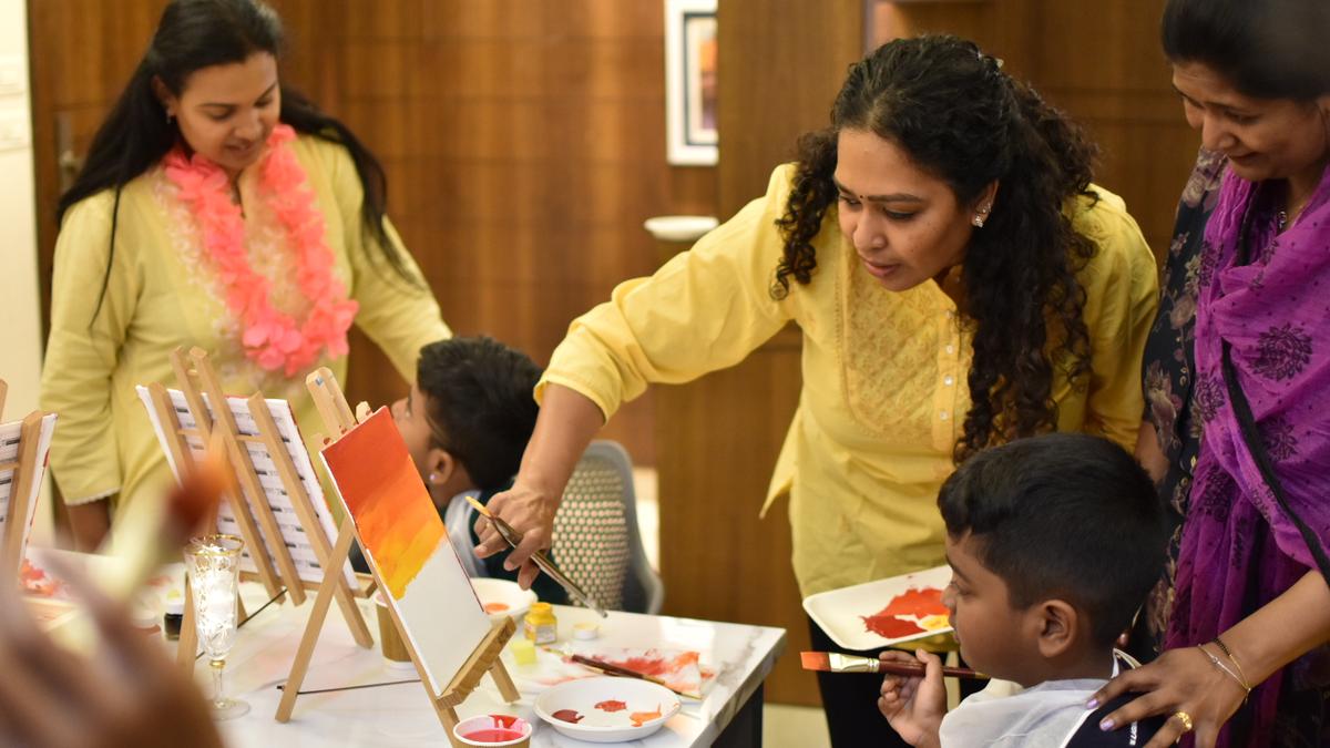 This Coimbatore art studio’s paint and sip parties let people bond over a work of art
