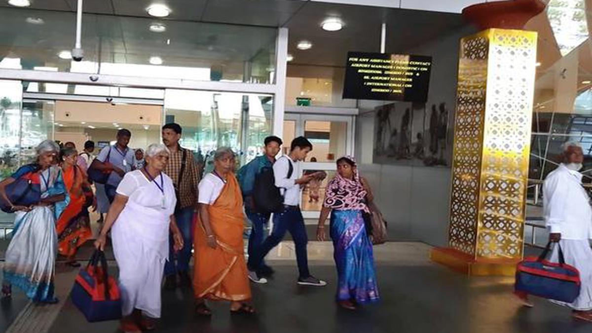 Grannies On An Airplane The Hindu 