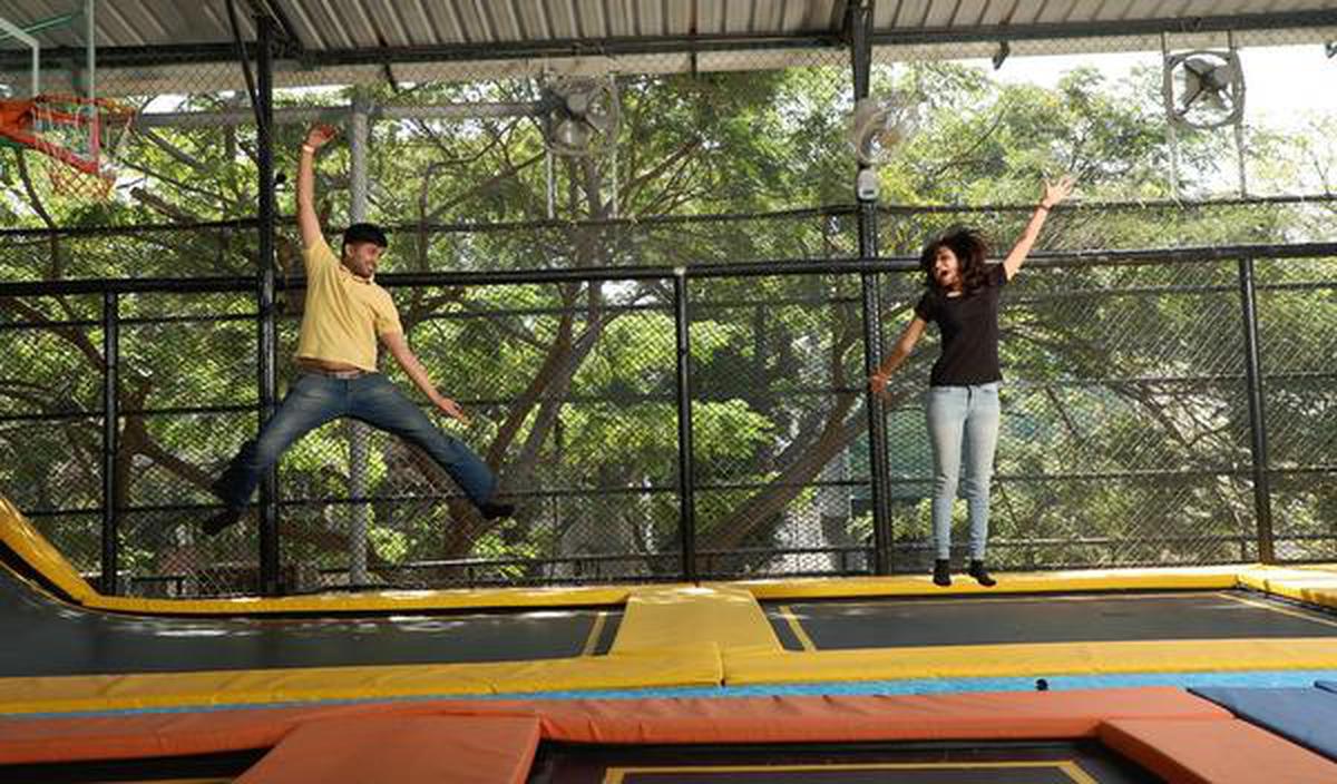 Trampoline park clearance nungambakkam