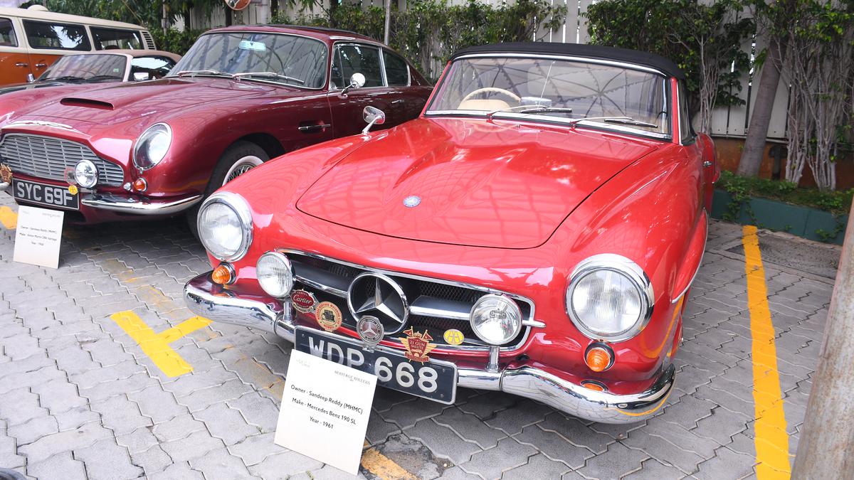 Classic, rare and vintage cars shine on Chennai’s OMR