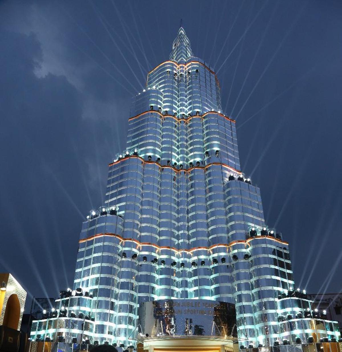Sreebhumi Sporting Club’s Burj Khalifa Pandal from 2021