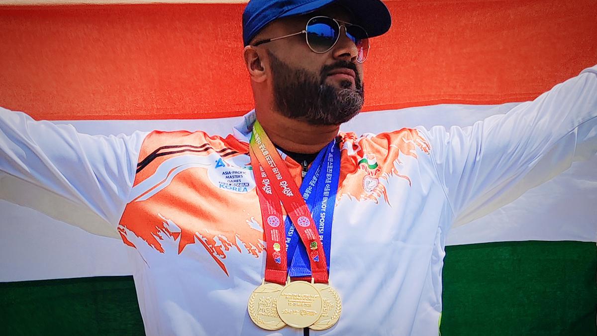 This medal-winning athlete from Chennai re-enters sports after 20 years, hoping to inspire his sons