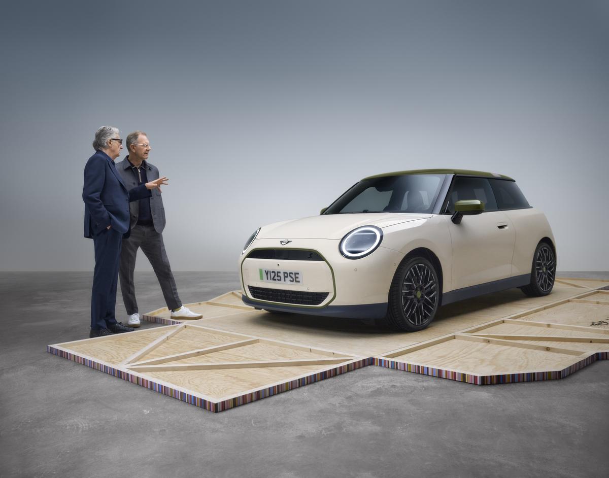 Holger Hampf, global head of Mini Design, and Paul Holger Hampf, global head of Mini Design, and Paul