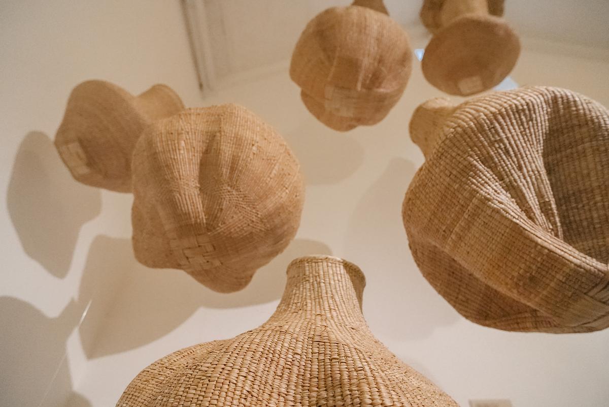 Ilala palm fibre baskets from Zimbabwe