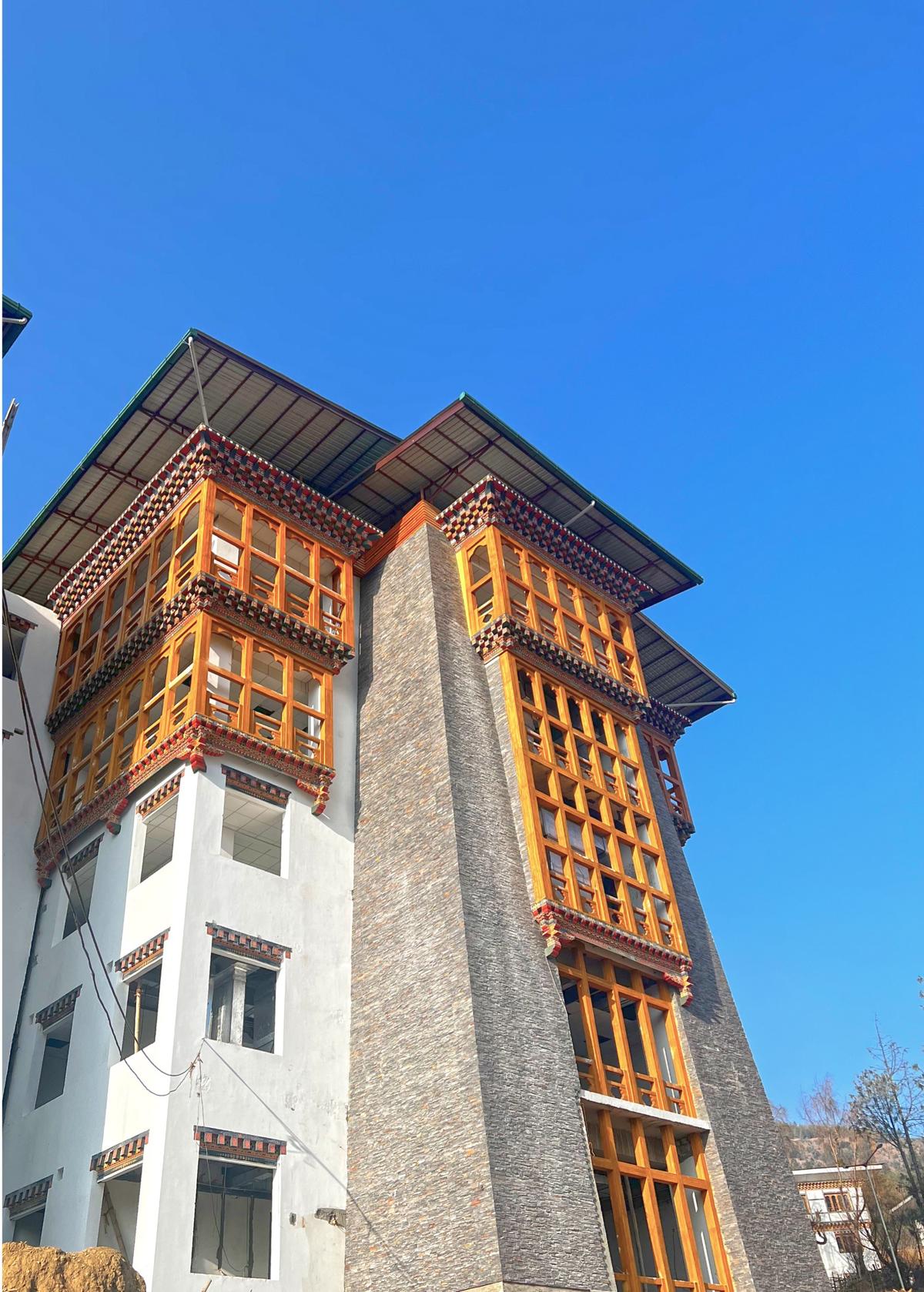 Gyaltsuen Jetsen Pema Hospital; firm: Artsho Designs