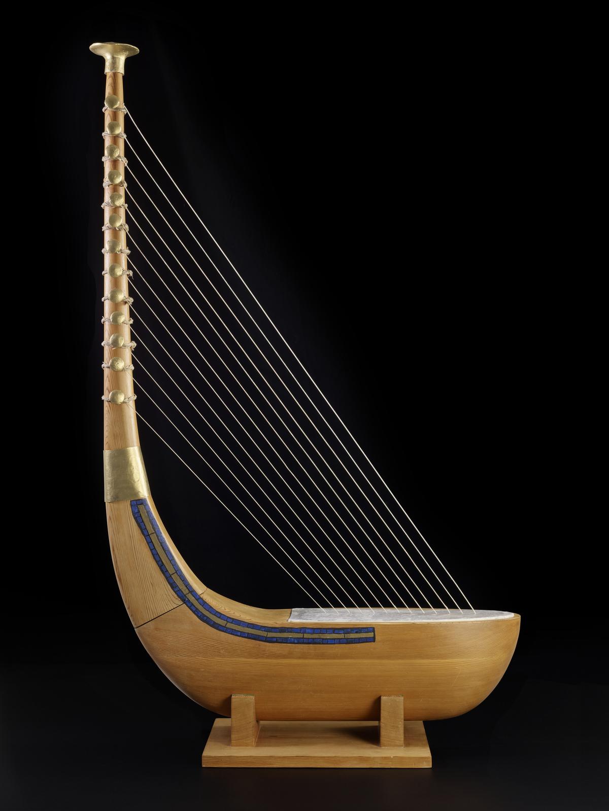 A lyre owned by Queen Puabi of the Sumerian city of Ur