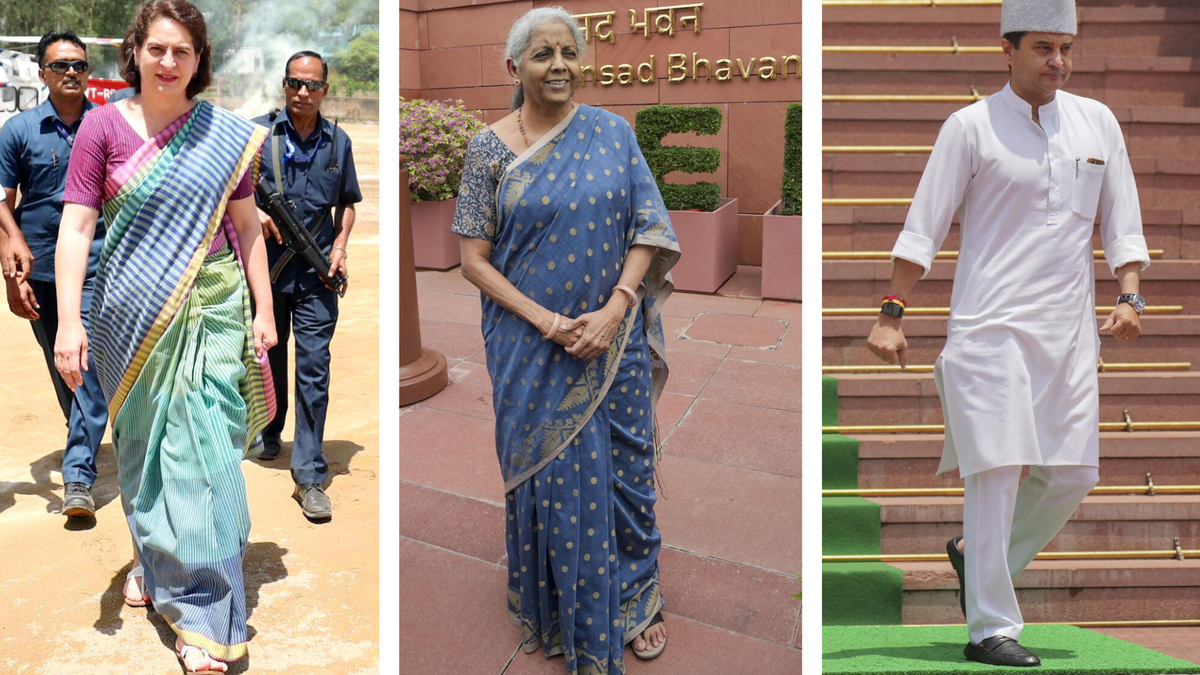 Why Indian politicians prefer not to talk fashion