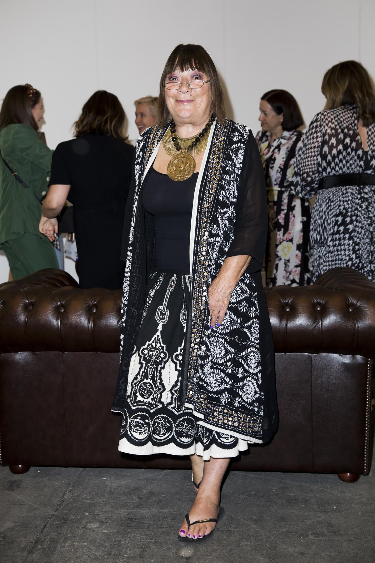 Hilary Alexander at the 2019 Gala Awards Show in London