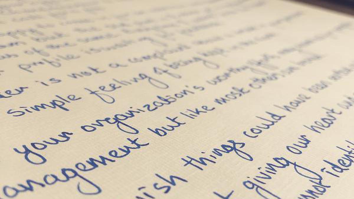 Revisiting the lost art of letter writing