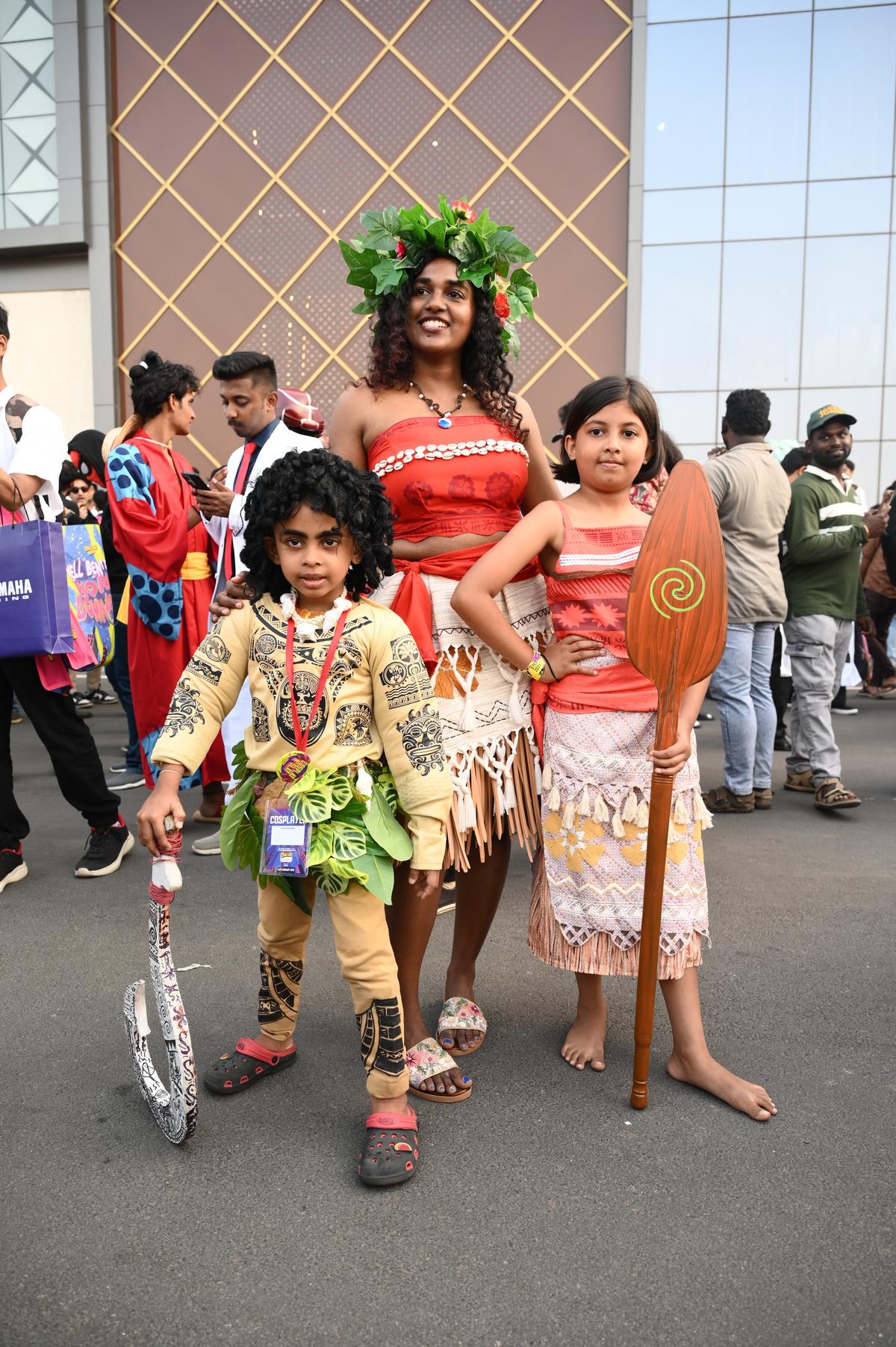 Veena as Moana