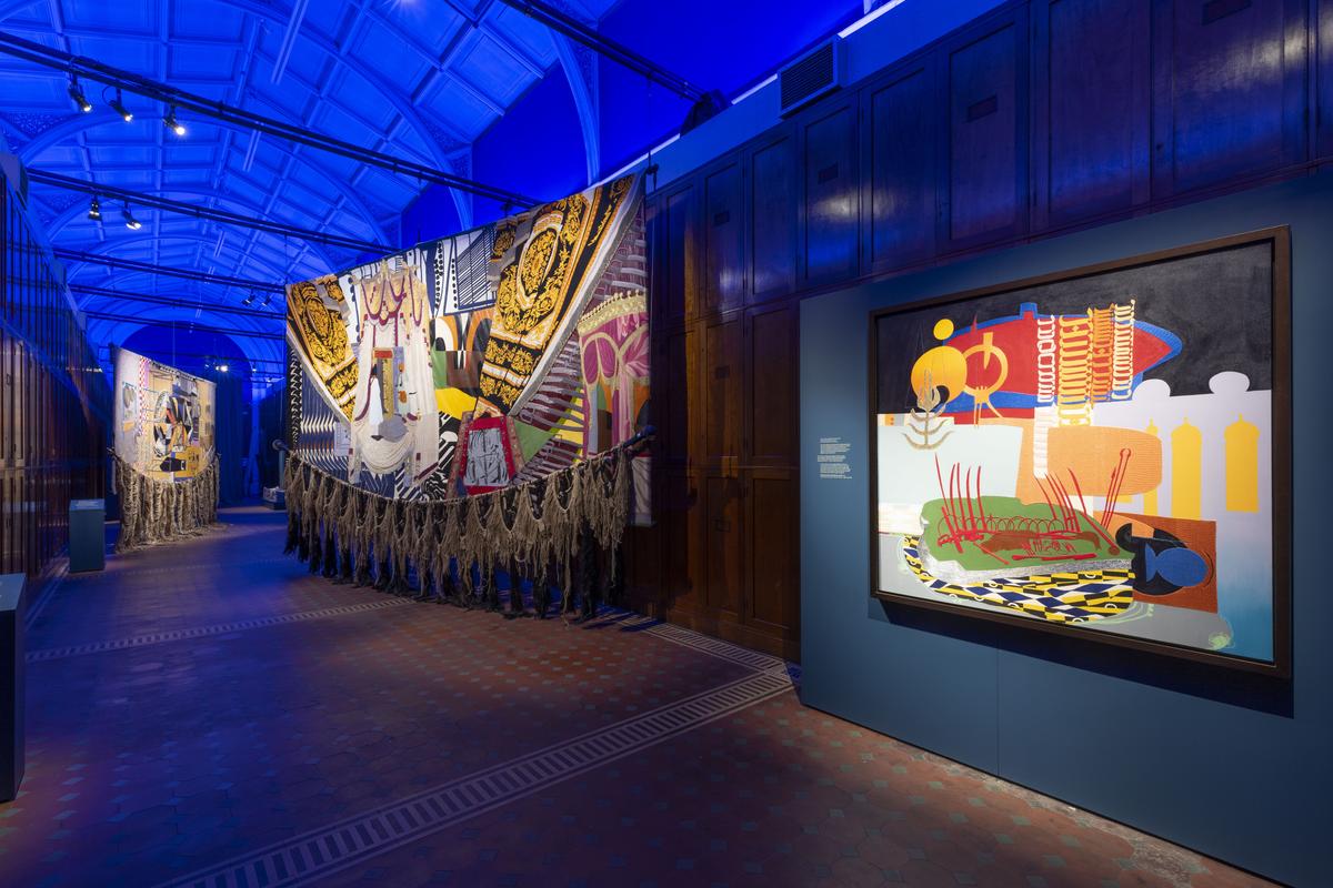 Unstruck Melody is a collaboration between British-born Canadian artist Nirbhai (Nepal) Singh Sidhu and UK arts organization Without Shape Without Format at the Victoria and Albert Museum. Unstruck Melody is a collaboration between British-born Canadian artist Nirbhai (Nepal) Singh Sidhu and UK arts organization Without Shape Without Format at the Victoria and Albert Museum.