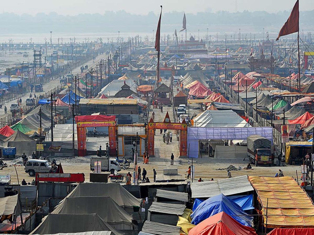 Tent-cities of the Kumbh Mela