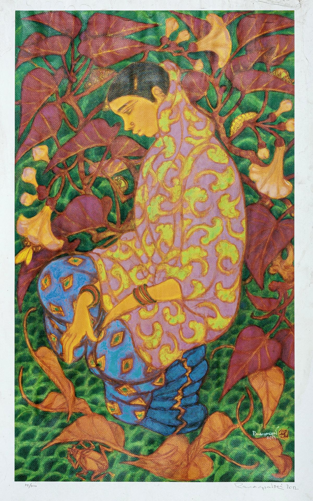 Idade de impressão na Galeria Dhoomimal