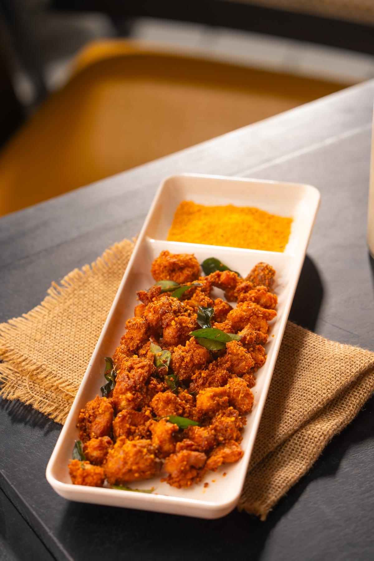 The ghee podi chicken