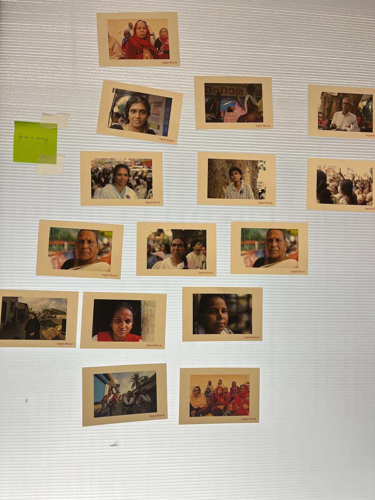 Priya spoke to ASHA workers from three states for the exhibition