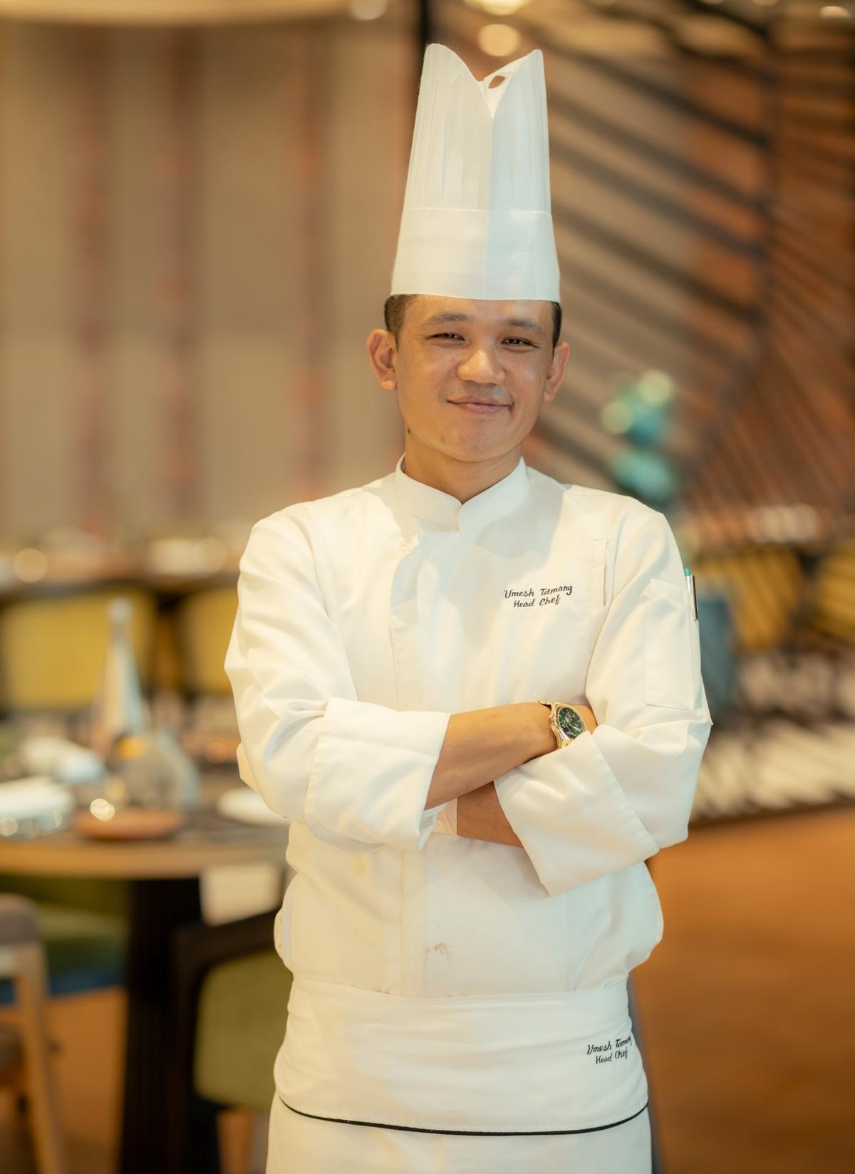 Head chef Umesh Tamang Head chef Umesh Tamang