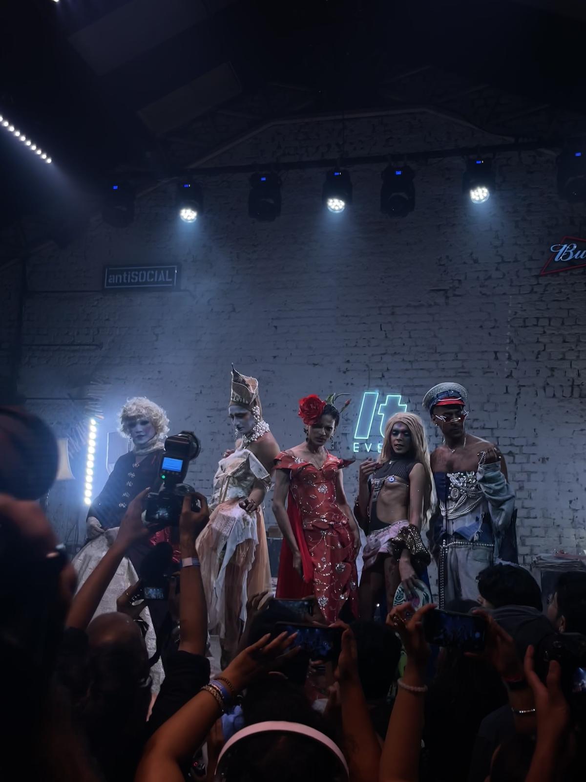 Drag artists at the It Ball