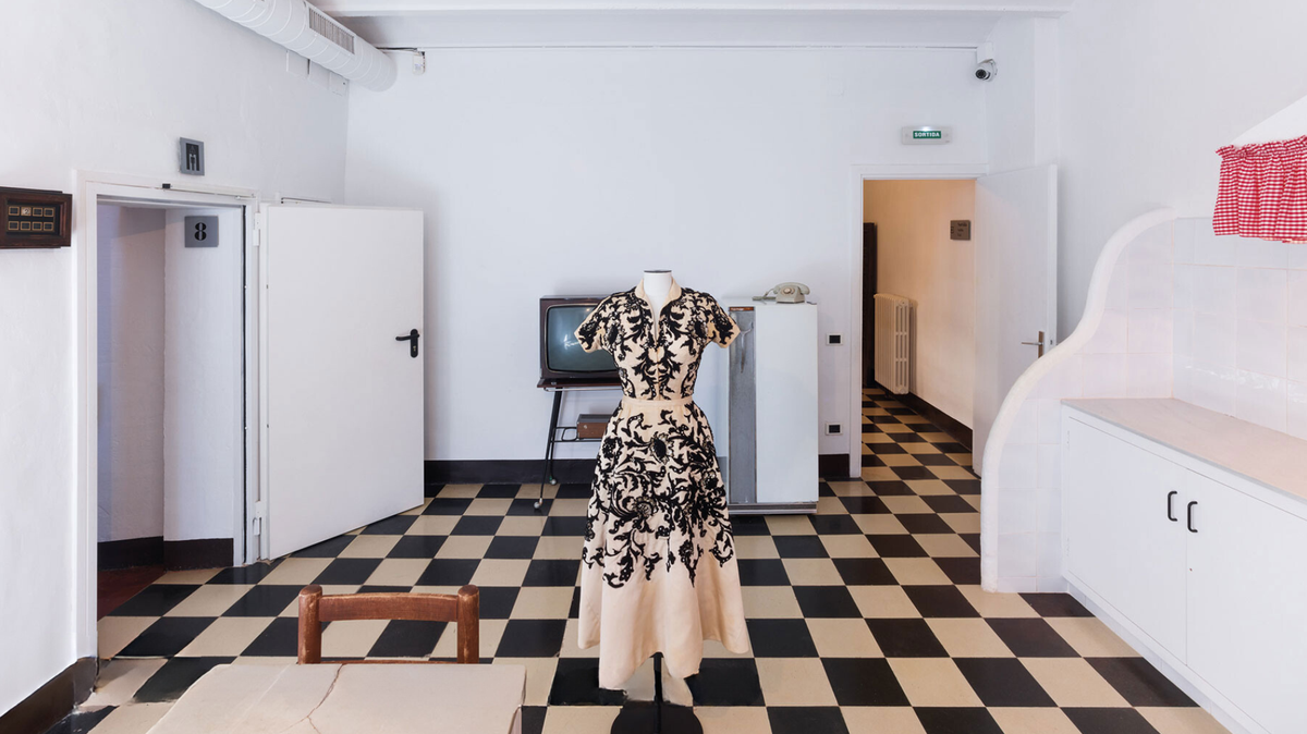 The Musée du Louvre dress designed by Dior in 1949