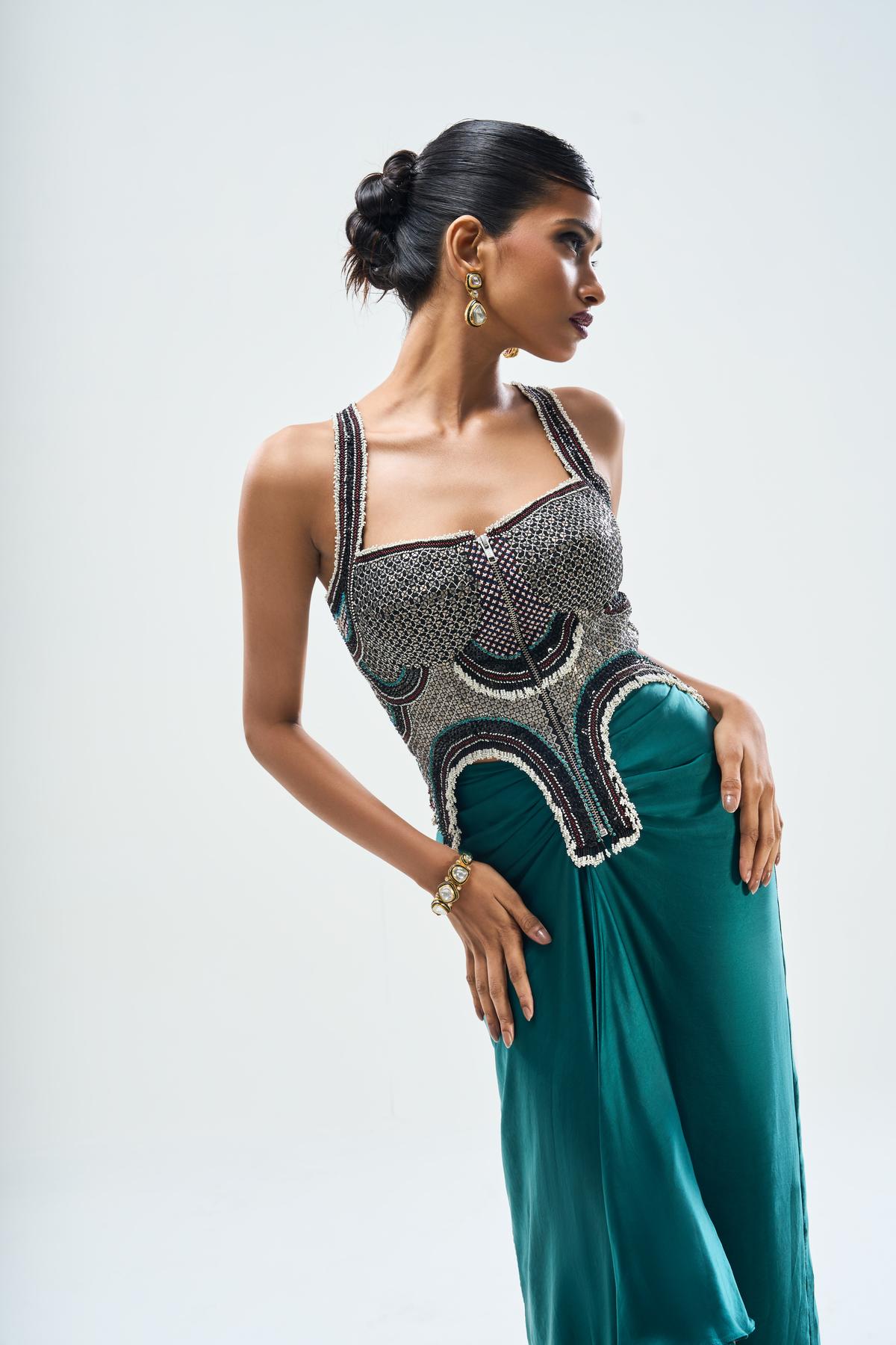  African beadwork has become an intrinsic part of the brand’s DNA,Nupur admits to its reappearance in each collection in some way or another