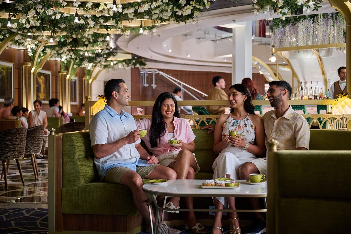 At Tiana’s Bayou Lounge, a casual, New Orleans–inspired lounge