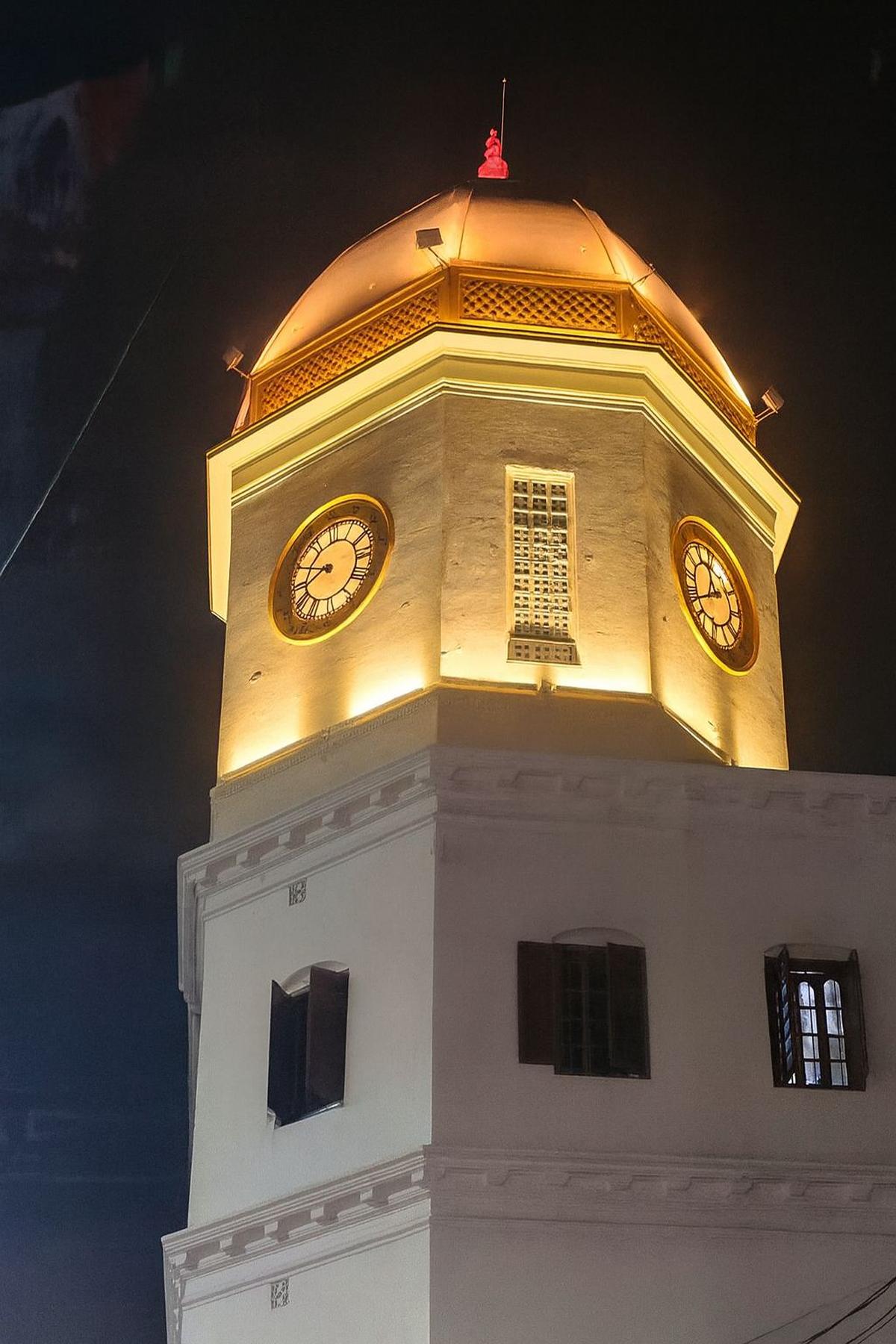 The Maniktala Market Clock Tower, officially known as Maniktala Ghori Bari
