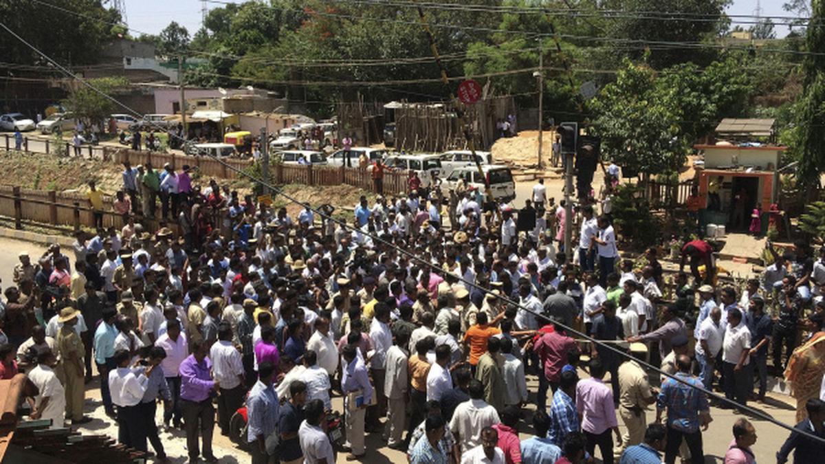 Commuters fed up of government apathy, start online petition to highlight traffic snarls at Kaggadasapura railway crossing