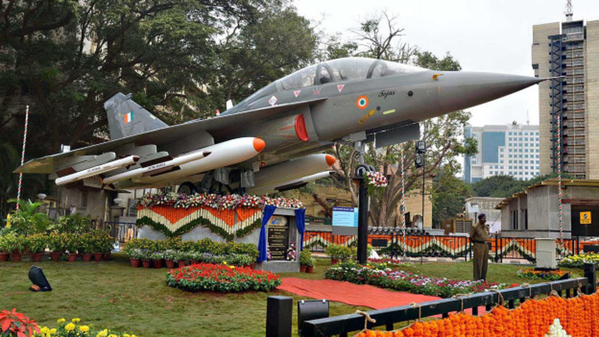 Full-scale model of Tejas inaugurated - The Hindu