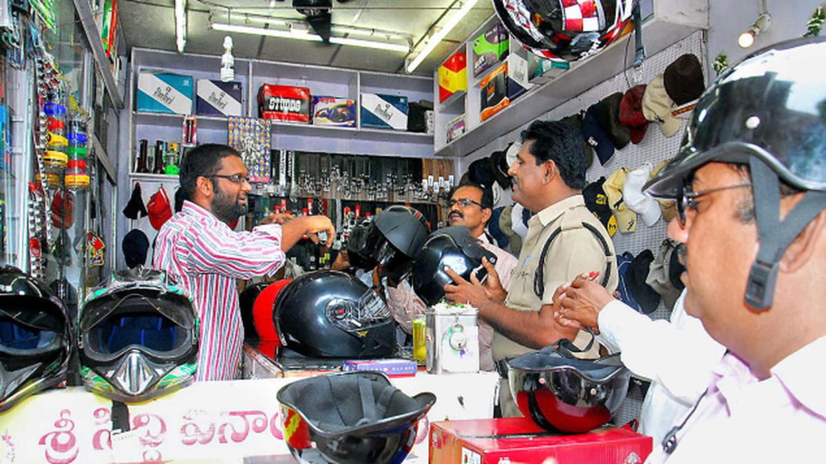 Wearing helmet compulsory from today The Hindu