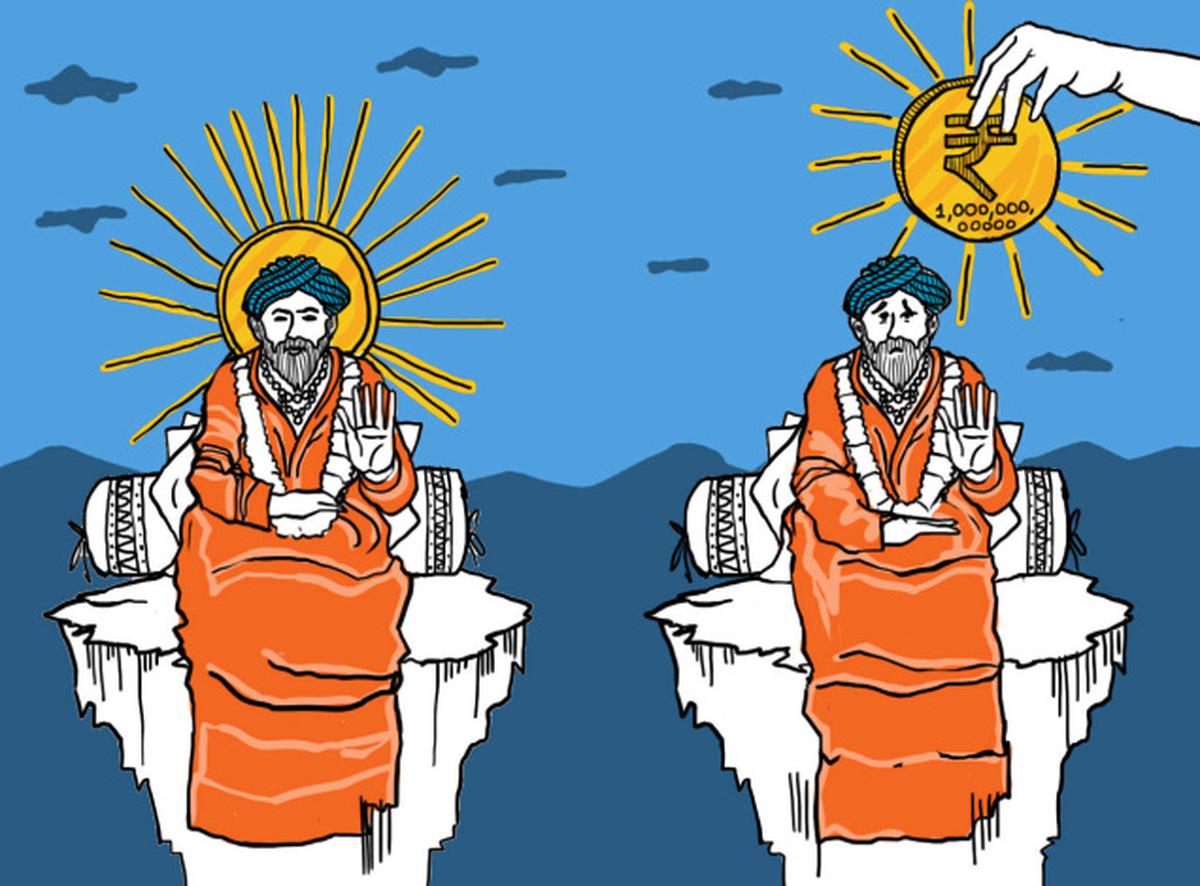 Brokering deals with god - The Hindu