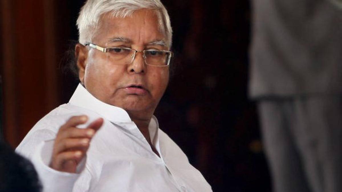 Lalu moves Supreme Court for bail - The Hindu