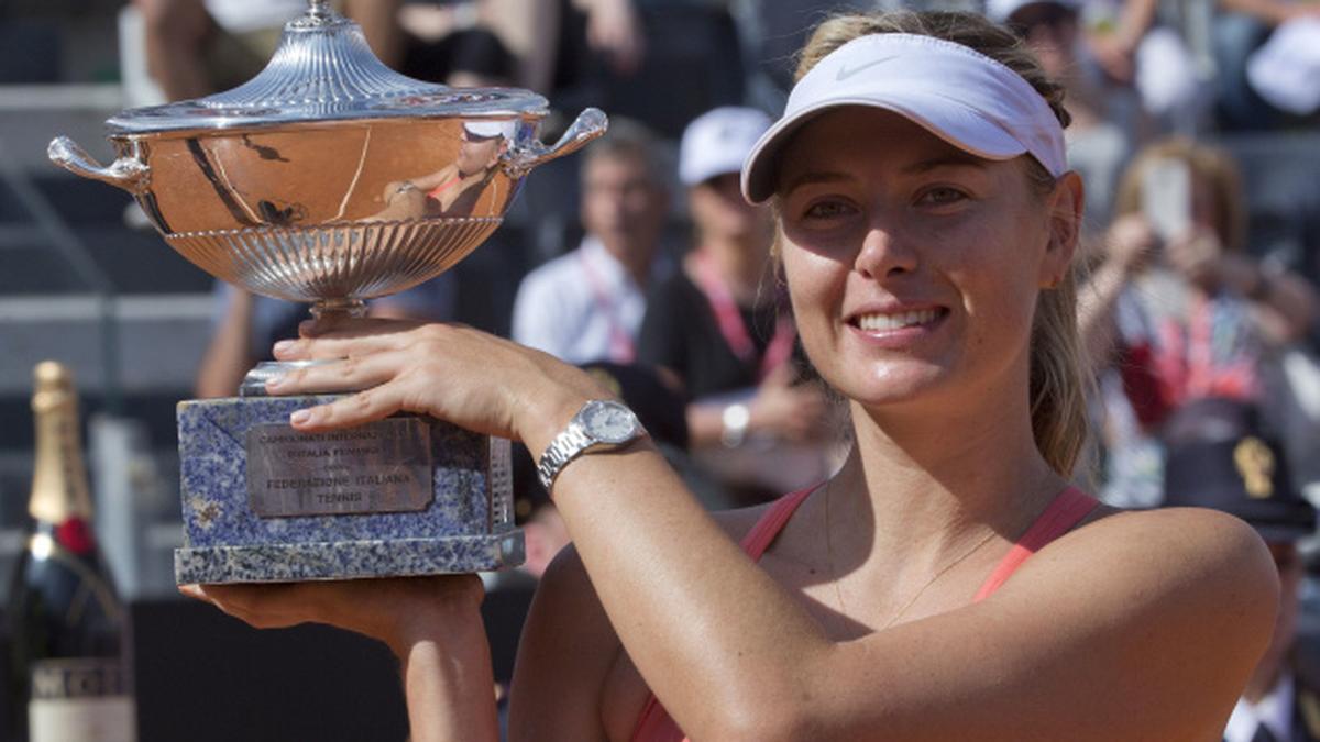 Top 10 Women's Tennis Association rankings Sharapova regains second