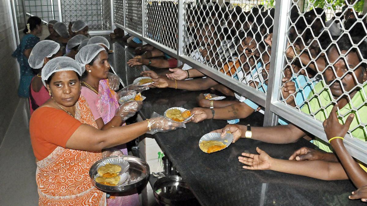 Amma canteens inaugurated The Hindu