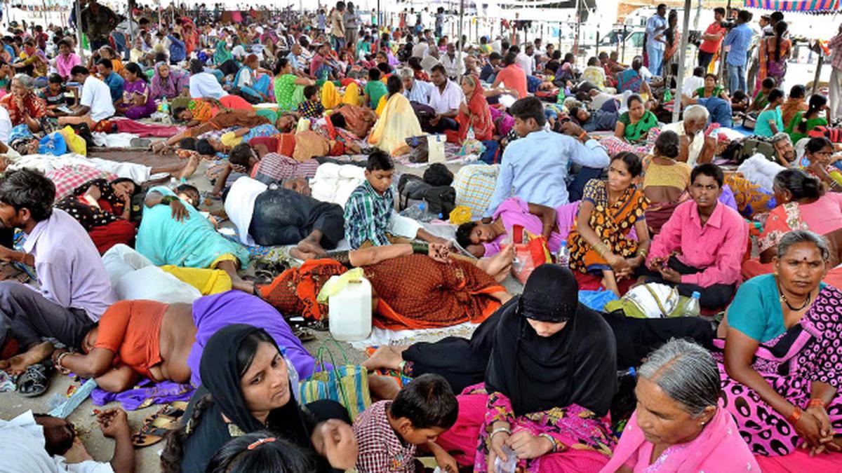 Thousands take ‘fish prasadam’ The Hindu