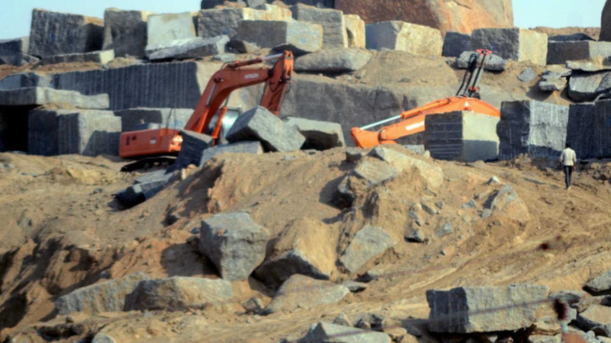 Karimnagar granite industry in doldrums The Hindu