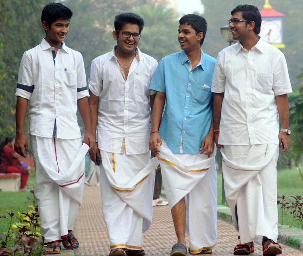 wedding shirt and mundu