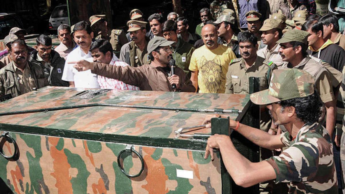 Hitech cages to capture wild animals The Hindu