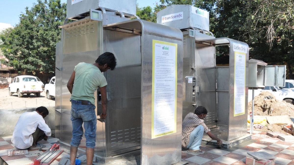 Automated, self cleaning eToilets for Tirupati The Hindu