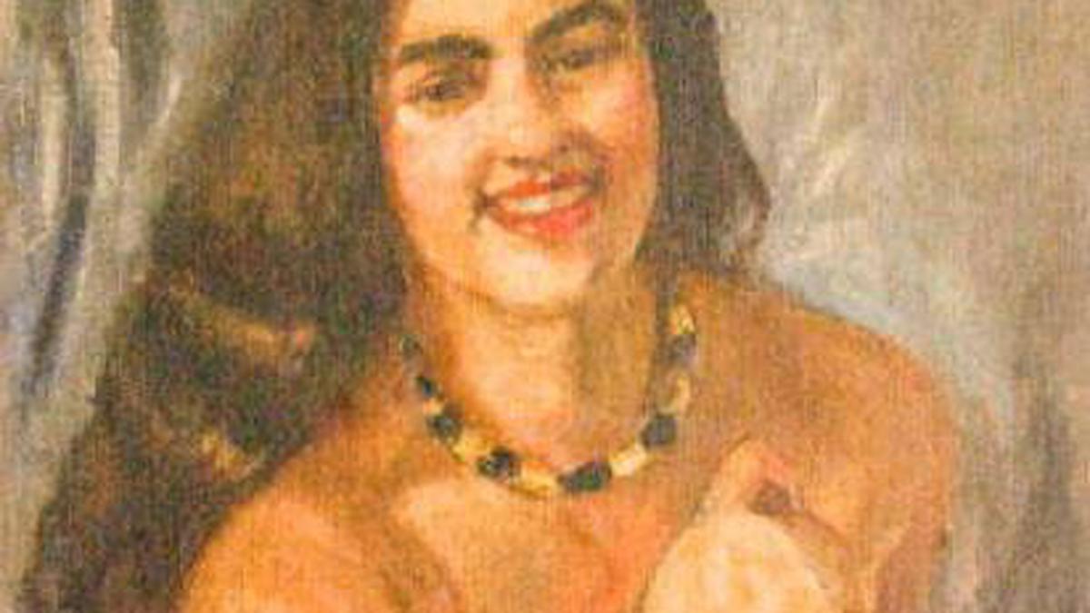 Rare Amrita Sher Gil Portrait Sells For Record 2 92 Million The Hindu   NewPic 7294 