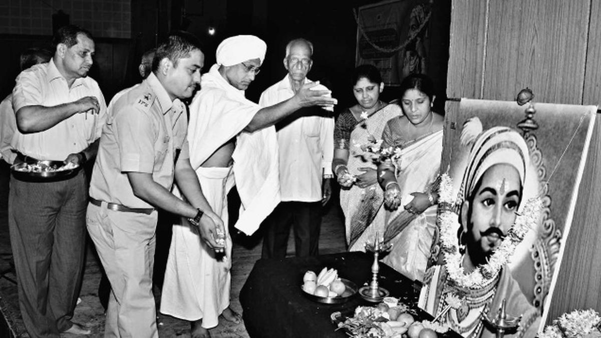Shivaji Jayanti celebrated sans audience in Mandya - The Hindu