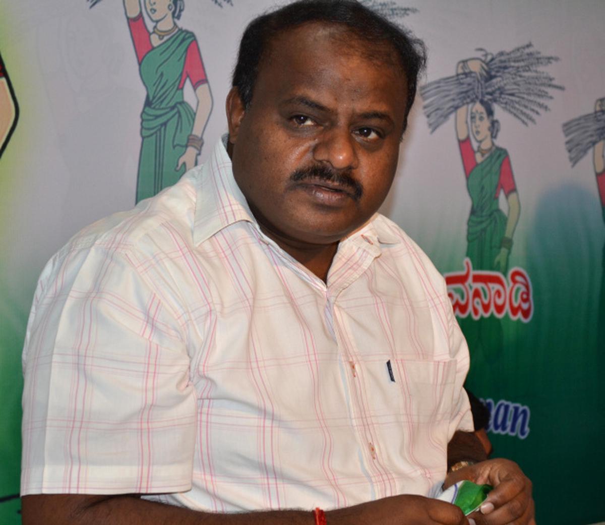 kumaraswamy-rules-out-tie-up-with-yeddyurappa-the-hindu