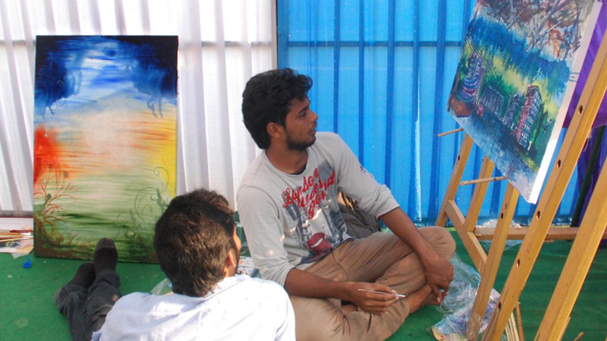 Rejuvenating Vizag, as artists see it - The Hindu